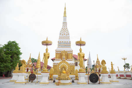 Phra That Nakhon in Nakhon Phanom province.の写真素材