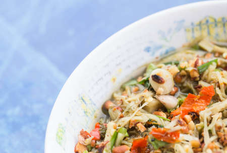 Spicy Bamboo Shoot Salad of Thailand.