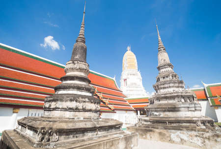 Wat Phra Sri Rattana Mahathat Vora Maha Viharn in Thailand.の写真素材