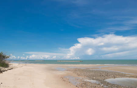 Beach in Chao Samran Beach.