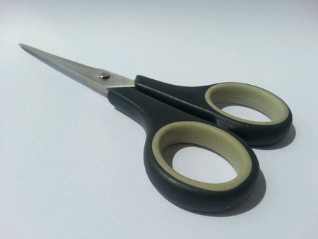Close up of scissors