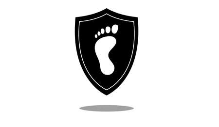 Poditary treatment doctor healt foot feet like lifestyle iconのイラスト素材