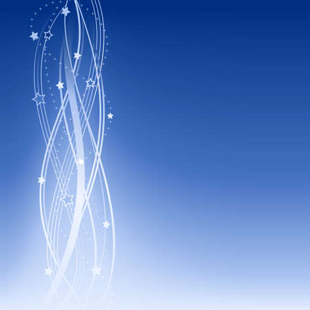 Square blue elegant and festive background for Christmas, New Years Eve, anniversaries, etc.のイラスト素材