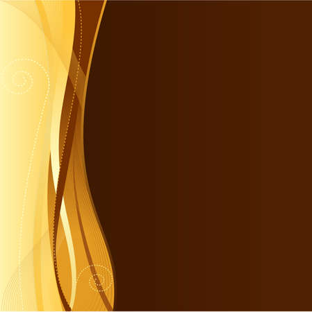 Gold brown corporate business web template with copy space. のイラスト素材