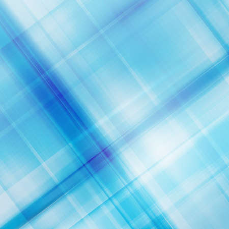 Abstract checked background with light and dark blue semitransparent overlying stripes.
