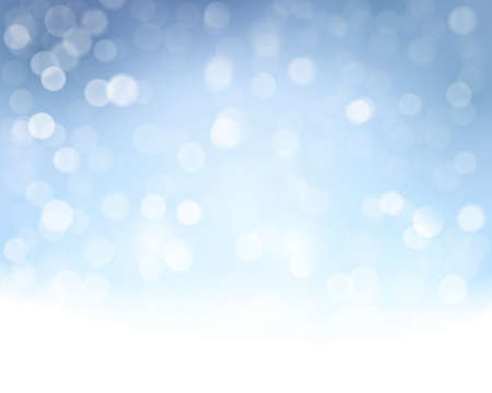 Light effects and sparkling out of focus lights for a magical abstract backdrop for the festive Christmas, holiday season to come.のイラスト素材