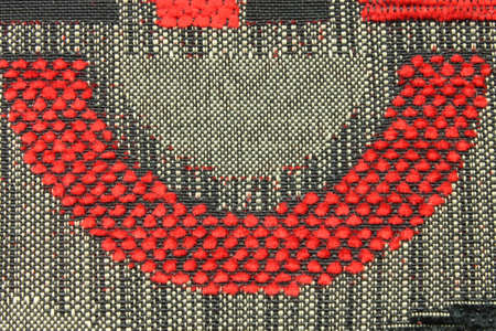 Textile texture - detail of pattern, pillow