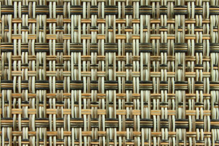 Place mat regular pattern - detail of textureの写真素材
