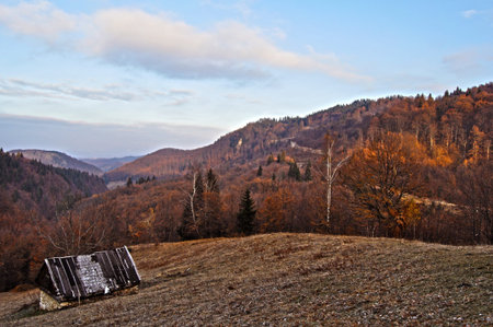 Old Transylvanian houseのeditorial素材