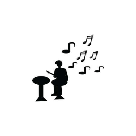 Supplies, musical instruments icon vector design illustrationのイラスト素材