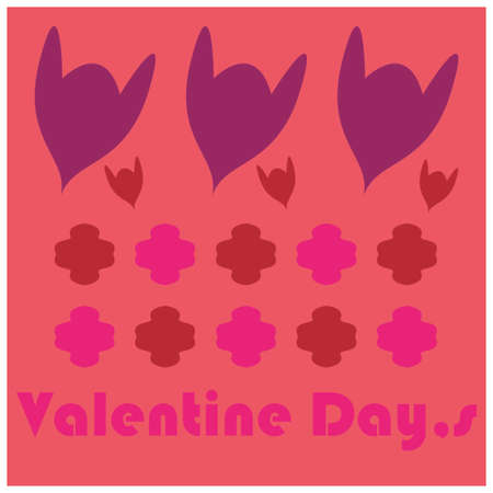 love background color valentine designのイラスト素材