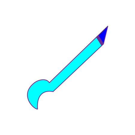 crescent vector design illustrationのイラスト素材