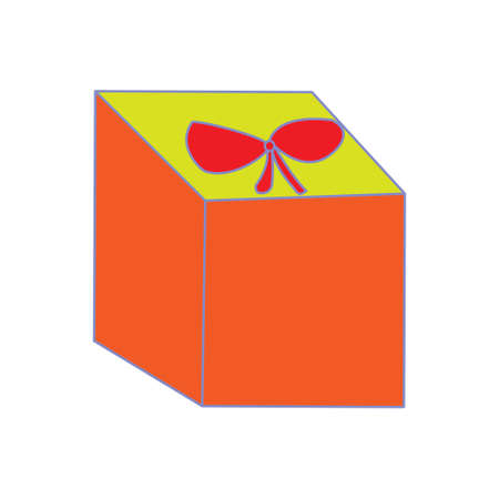 gift icon vector design illustrationのイラスト素材