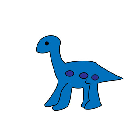 Dinosaur icon vector design illustrationのイラスト素材