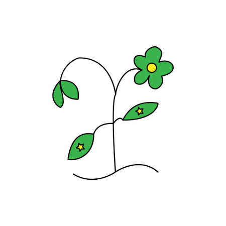 Flower icon vector design illustrationのイラスト素材