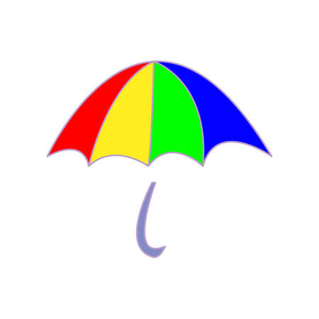 Umbrella icon vector design illustrationのイラスト素材