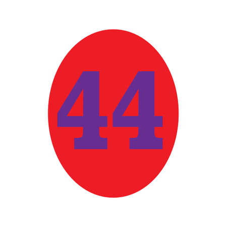 symbol number icon vector design illustrationのイラスト素材
