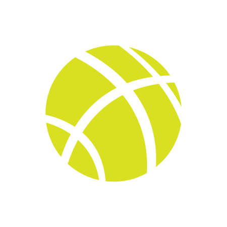 Tennis ball icon vector design illustrationのイラスト素材