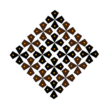 Batik pattern vector design illustration