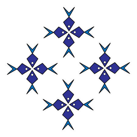 Batik pattern vector design illustrationのイラスト素材