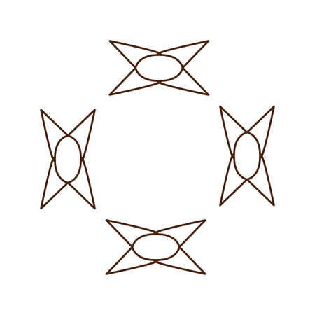 Batik pattern vector design illustrationのイラスト素材