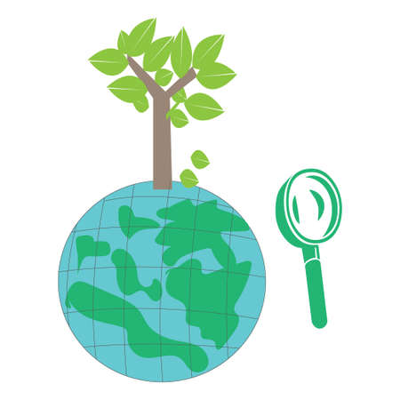 creative globe vector design illustrationのイラスト素材