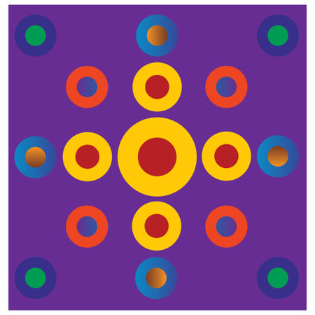 vintage halftone color texture background geometric vector abstract textureのイラスト素材