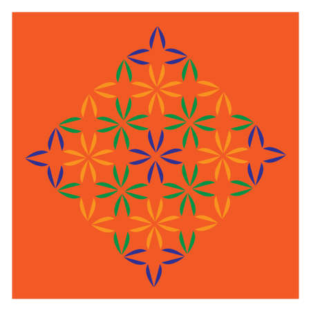 vintage halftone color texture background geometric vector abstract textureのイラスト素材