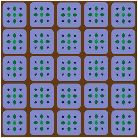 Batik pattern vector abstract design backgroundのイラスト素材