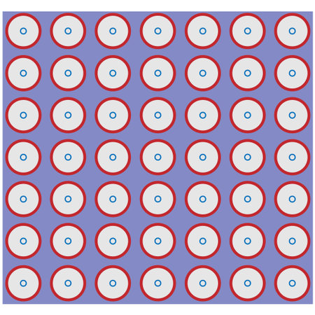 Batik pattern vector abstract design background