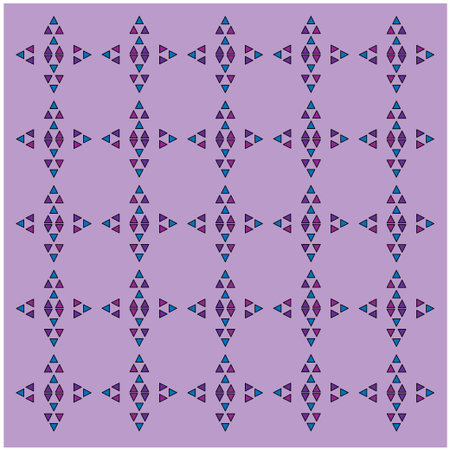 Batik pattern vector abstract design background
