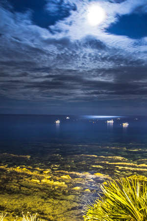 Punta Licosa, beautiful ialian coast, Castellabae, campania italyの写真素材