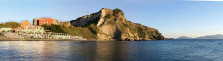 Monte di Procida Italian sea susset  2の写真素材