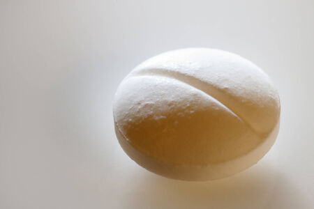 White pill macroの写真素材