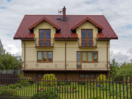 Peaceful sweet home away from the cityの写真素材