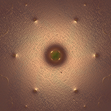 Abstract background. Yellow - brown palette. Raster fractal graphics.の写真素材