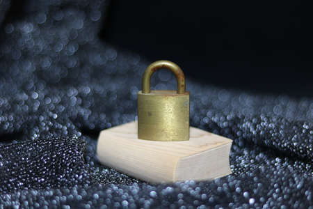 prohibited book (miniature toy)の写真素材