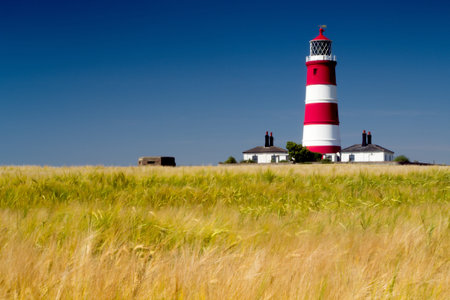 Happisburgh lighthouseの写真素材