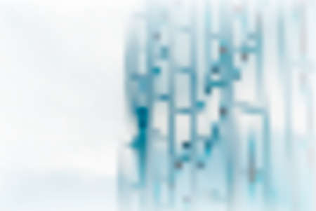 Modern architecture background with clean blur effect for business or technology project. EPS10 vector.のイラスト素材