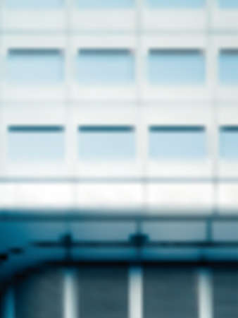 Modern architecture with clean blur effect.のイラスト素材