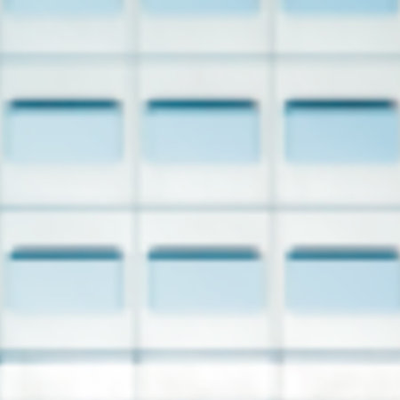 Modern architecture with clean blur effect.のイラスト素材