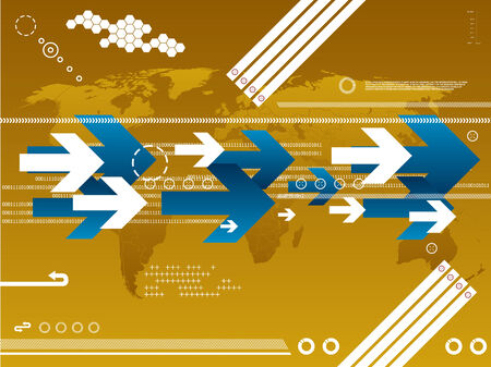 background businessのイラスト素材