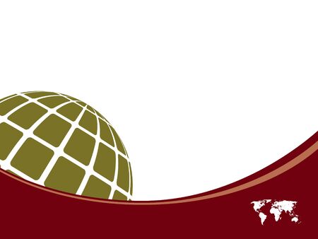 background template and world mapのイラスト素材