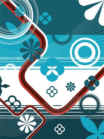 creative background and art digitalのイラスト素材