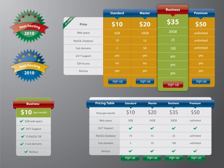 web elementのイラスト素材