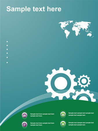 abstract background vector graphics created with technologyのイラスト素材