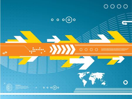 background abstract technologyのイラスト素材