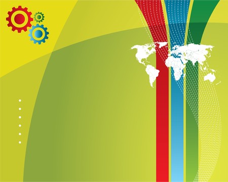 abstract background vector graphics created with technologyのイラスト素材