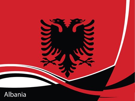 flag background templateのイラスト素材