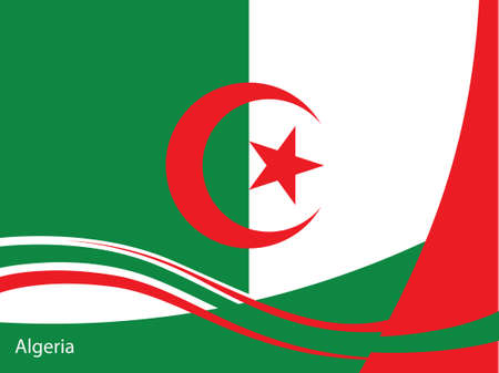 flag background templateのイラスト素材